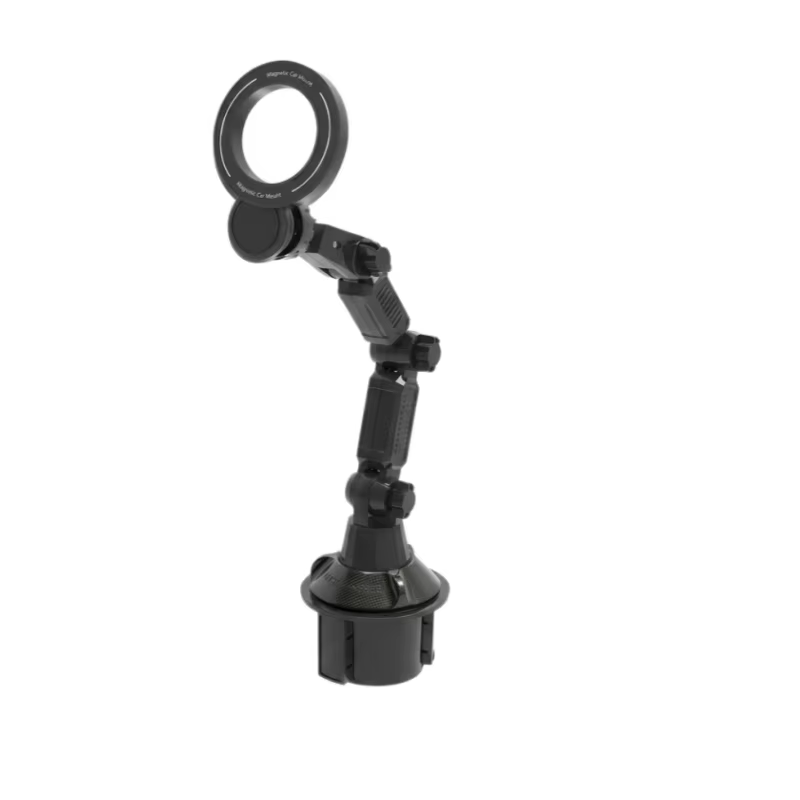 Magnetic Car Cup Phone Holder with 360° Rotatable Mount