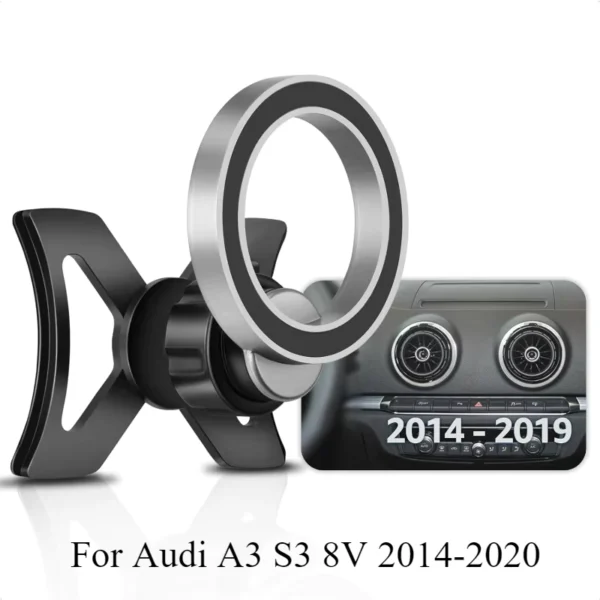 Magnetic Phone Holder for Audi A3 S3 8V 2014-2020 Air Vent