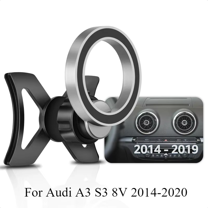 Magnetic Phone Holder for Audi A3 S3 8V 2014-2020 Air Vent
