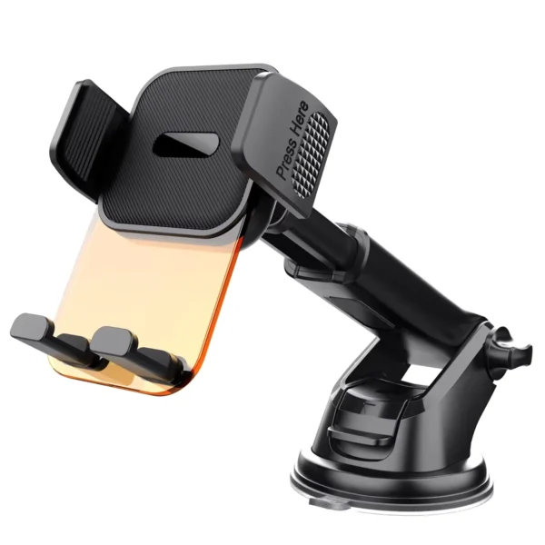 Adjustable Car Phone Holder with Strong Suction for 4.7-7" Phones