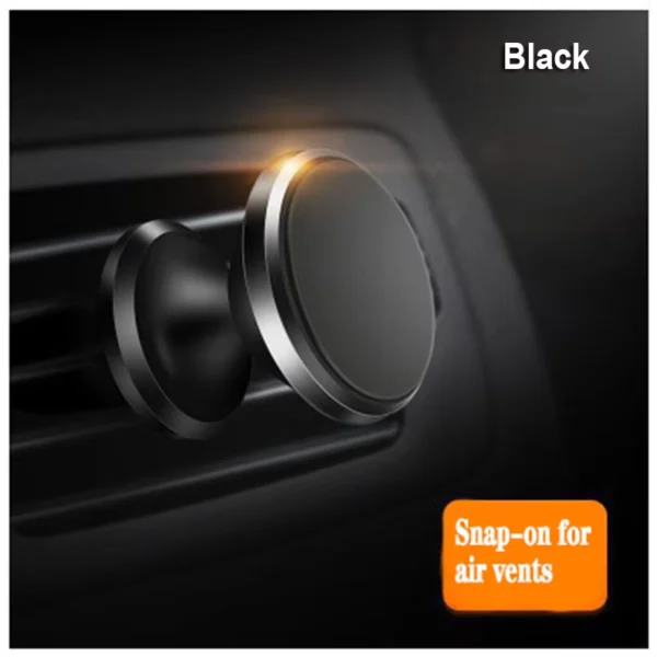 Magnetic Car Phone Holder with 360° Rotation