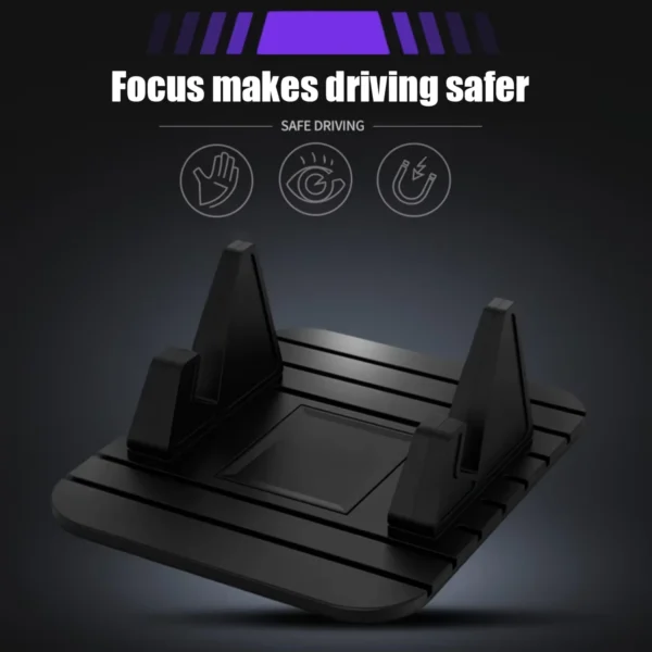Silicone Universal Car Mobile Phone Holder for Dashboard