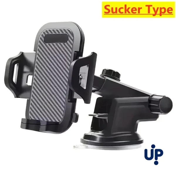 Universal 360° Sucker Car Phone Holder for Dashboard & Windshield