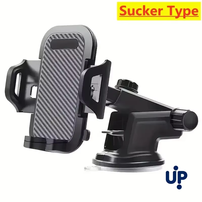 Universal 360° Sucker Car Phone Holder for Dashboard & Windshield