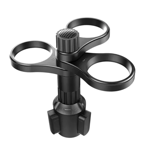 3-in-1 Rotating Car Cup Holder Expander with Adjustable Base