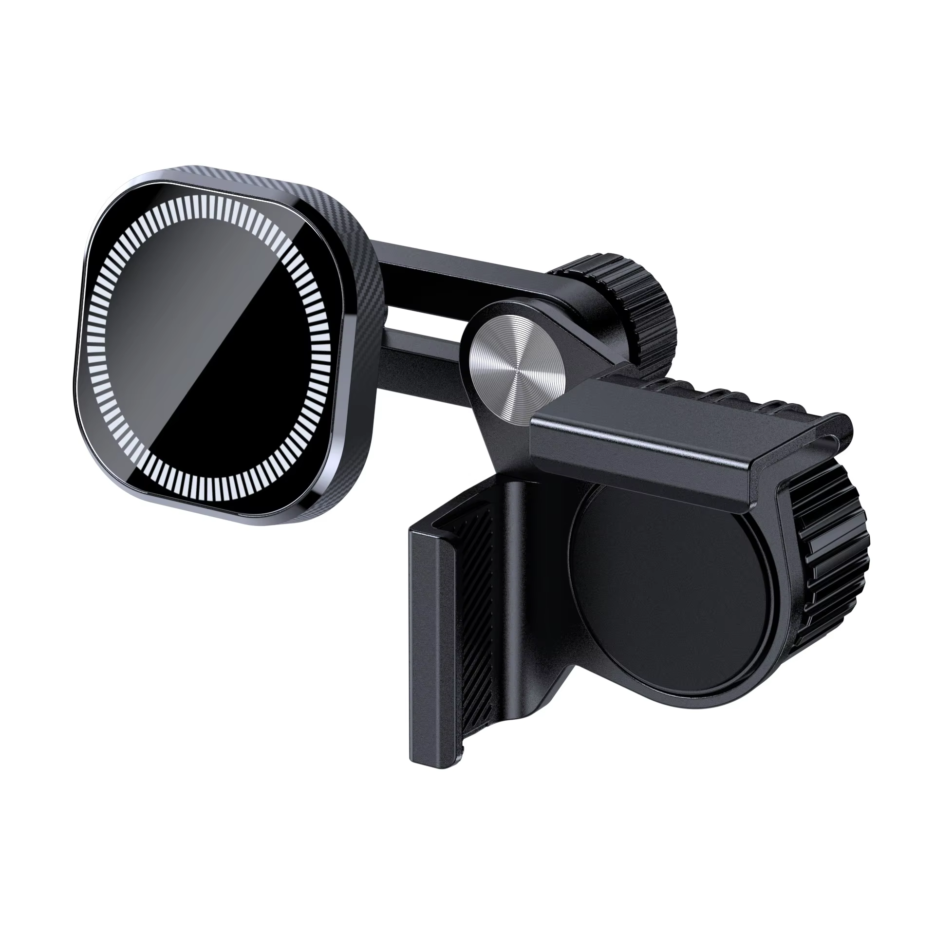 Adjustable Aluminum Alloy Magnetic Car Phone Holder