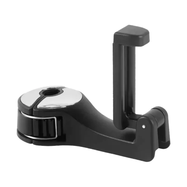 2-in-1 Hidden Car Hook & Phone Holder for Rear Headrest