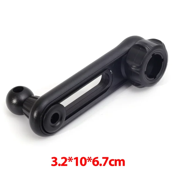 Adjustable 360° Rotating Car Ball Head Phone Mount 17mm
