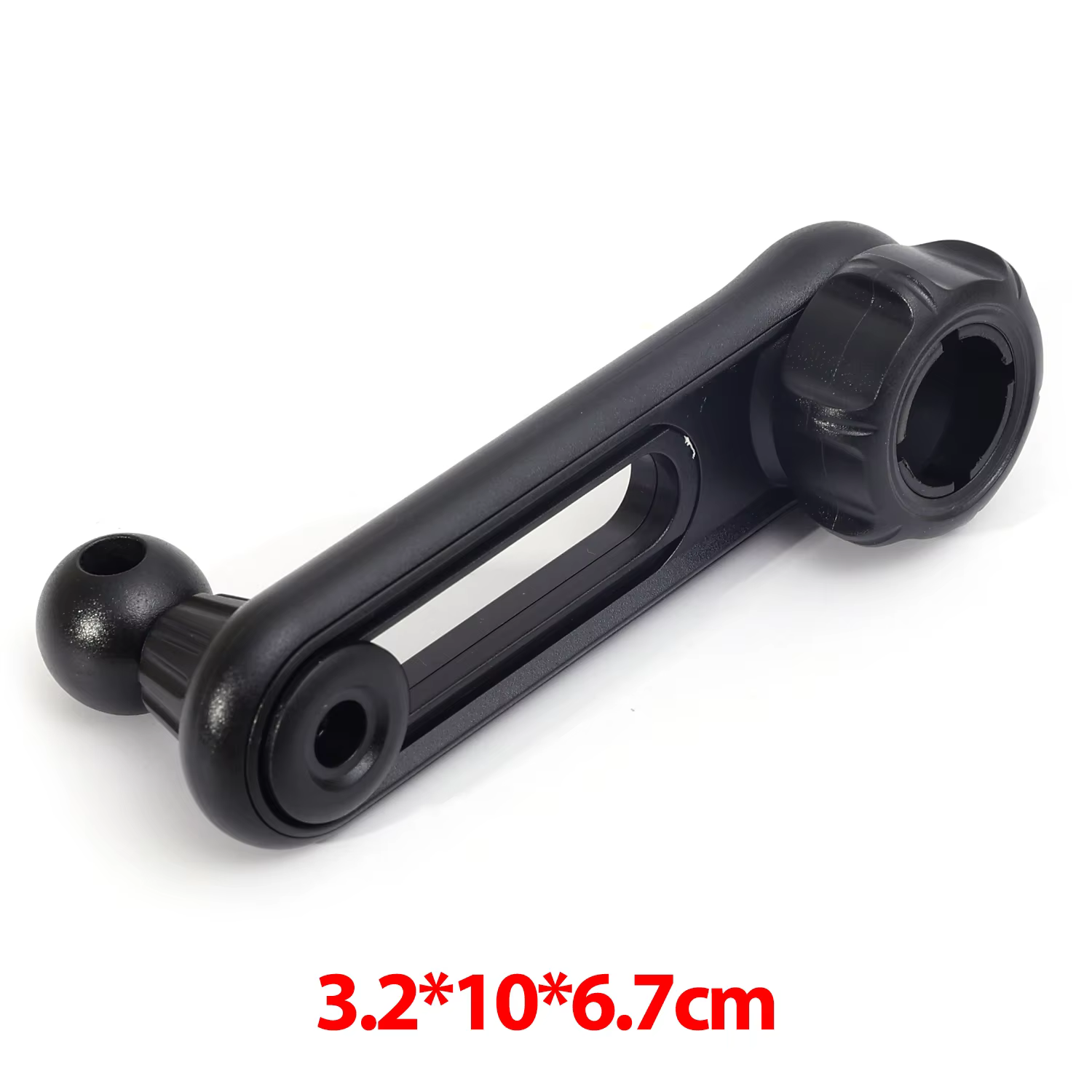 Adjustable 360° Rotating Car Ball Head Phone Mount 17mm