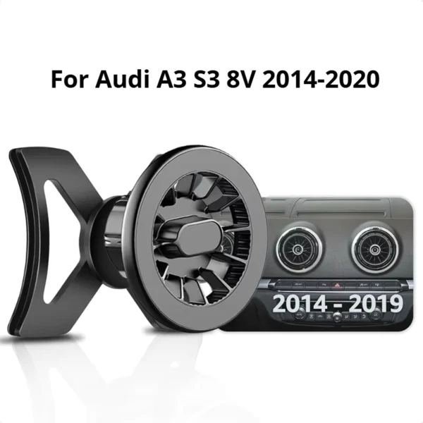 Magnetic Phone Holder for Audi A3 S3 8V 2014-2020 Air Vent