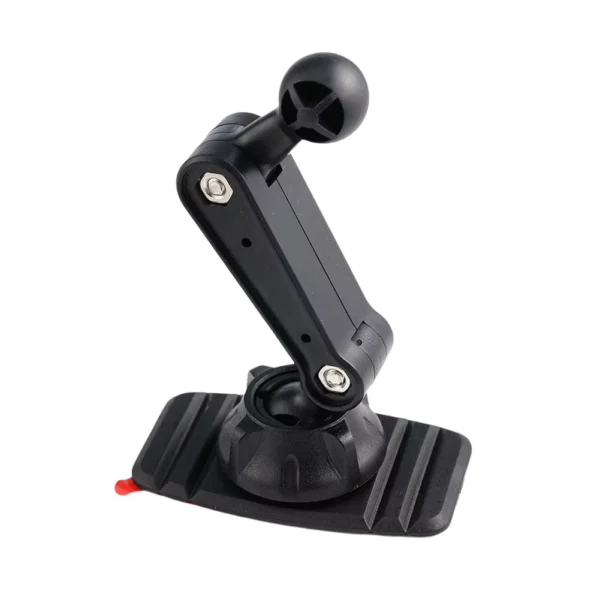 Ball Head Car Phone Mount with 360° Rotation and Adhesive Base