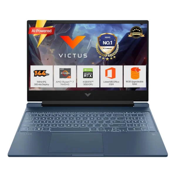 HP Victus 15 Gaming Laptop Ryzen 7 16GB 512GB SSD