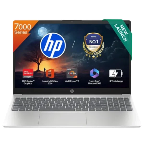 HP 15-fc0837AU Laptop Ryzen 7 16GB 512GB SSD 15.6" FHD