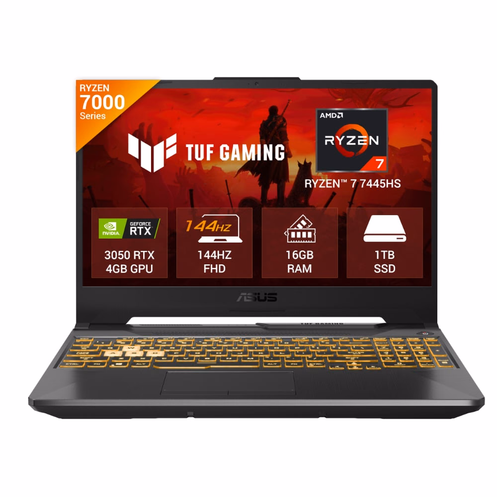 Asus TUF F16 Gaming Laptop Ryzen 7, 16GB, 1TB SSD