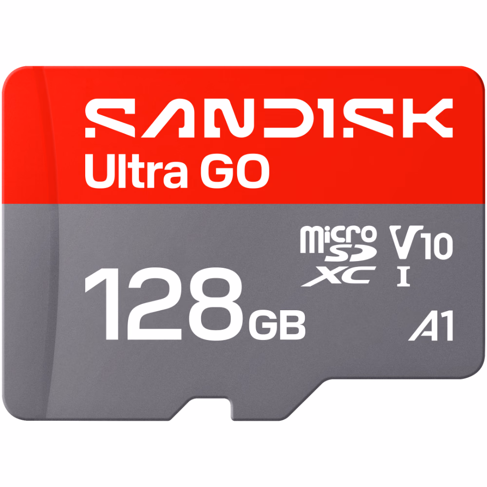 Sandisk 128GB UltraGo MicroSD Card UHS-I 190MB/s