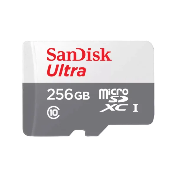 SanDisk Ultra 256GB microSDXC Card 100MB/s Class 10 UHS-I