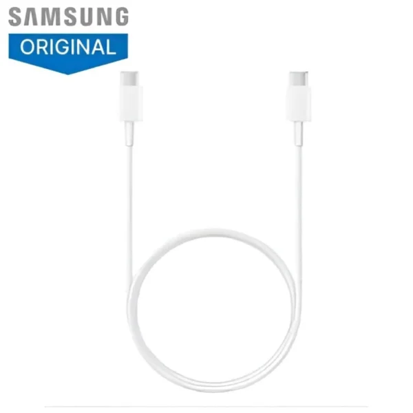 Samsung USB-C to USB-C Cable 1m White High-Speed Charging