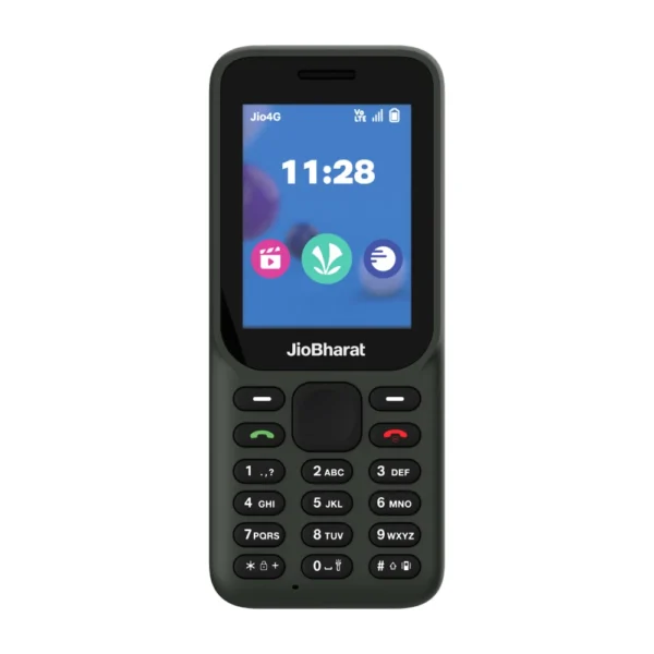 JioBharat B1 4G Keypad Phone with Jio Apps and 2000mAh Battery