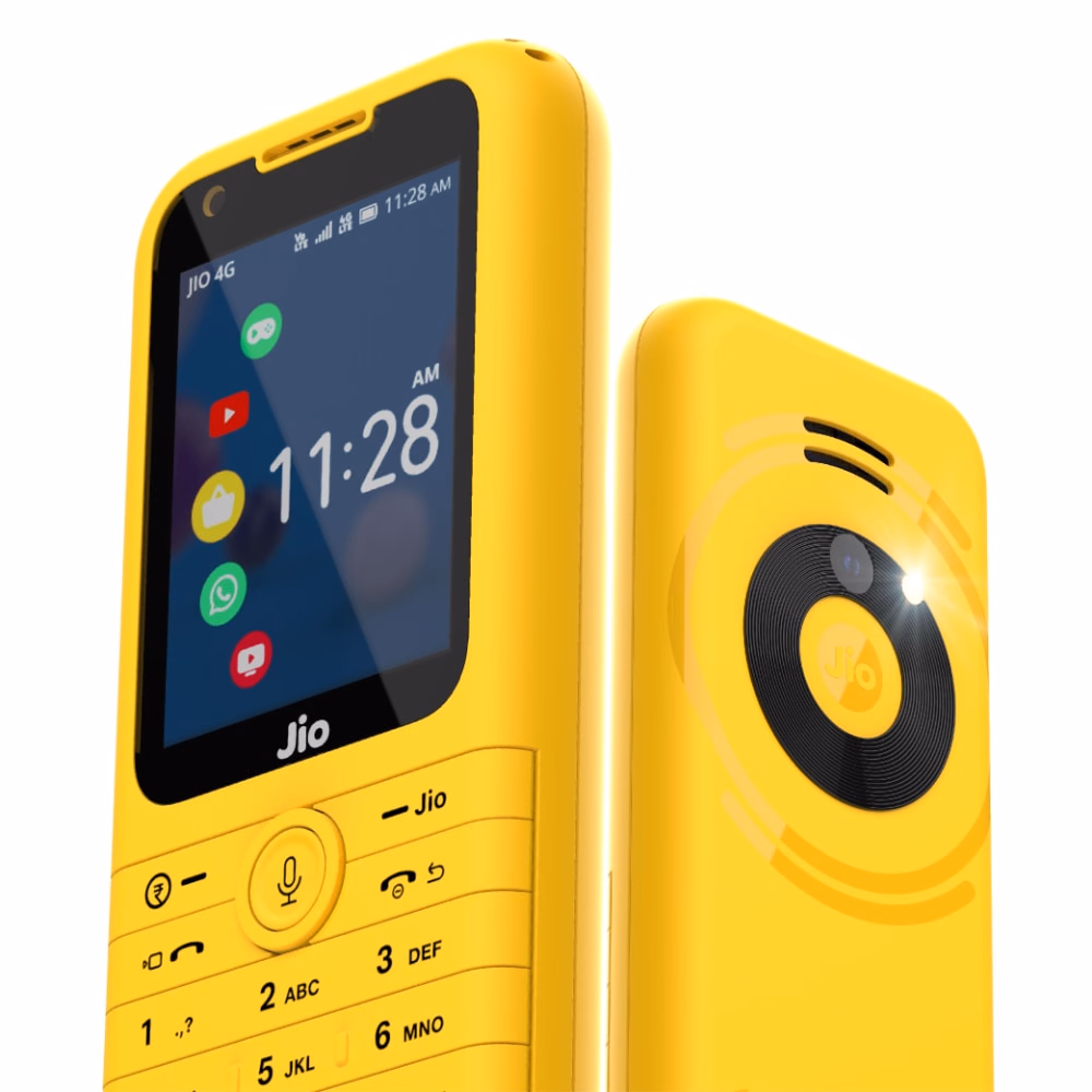 JioPhone Prima 4G Premium Design with YouTube & Jio Apps
