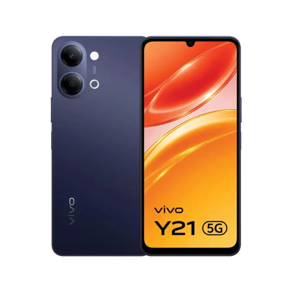 Vivo Y21 5G Smartphone 128GB, 8GB RAM Midnight Blue