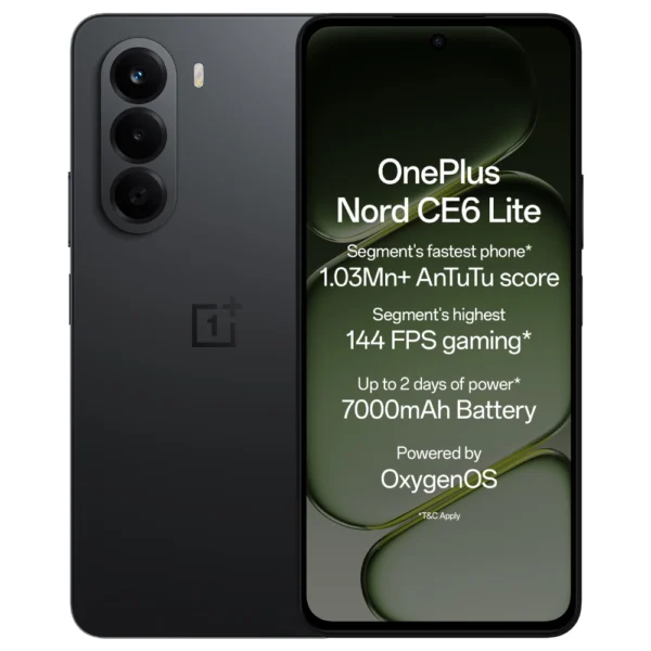 OnePlus Nord CE6 Lite 5G 8GB RAM 128GB Hyper Black