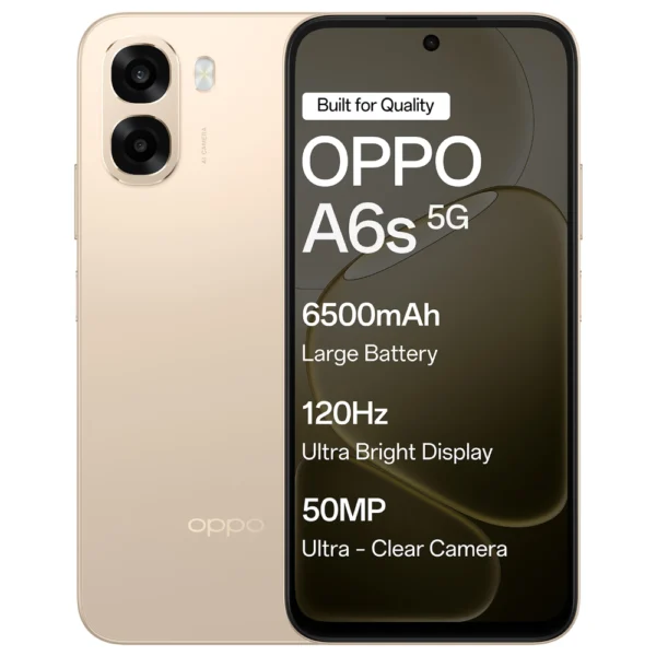 OPPO A6s 5G Aurora Gold 128GB, 4GB RAM Smartphone