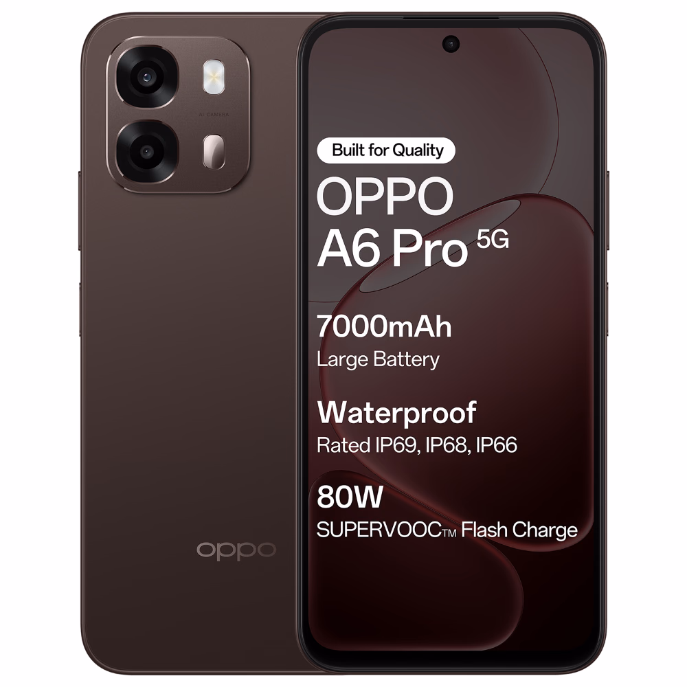 OPPO A6 Pro 5G 8GB RAM 128GB Cappuccino Brown Phone
