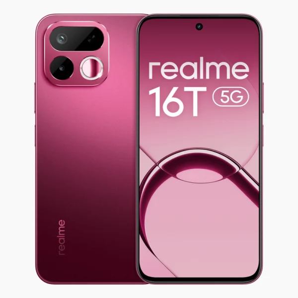 Realme 16T 5G Smartphone 8GB RAM 128GB Starlight Red