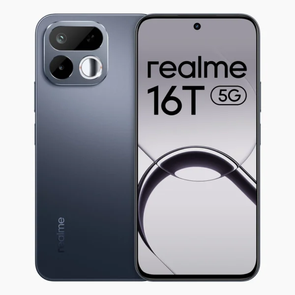 Realme 16T 5G Smartphone 8GB RAM 256GB Starlight Black