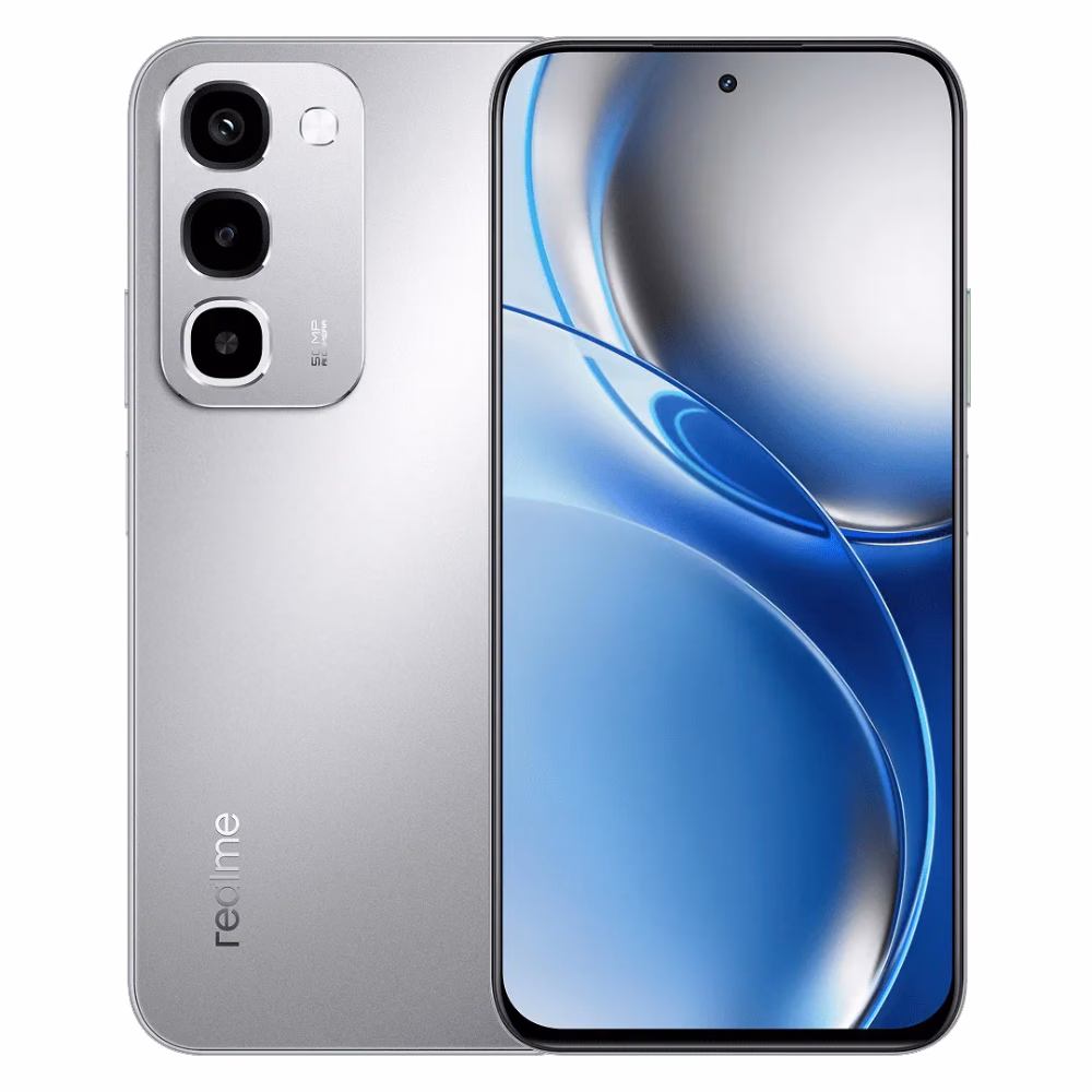 Realme P4R 5G 64GB 4GB RAM Silver Glare Mobile Phone