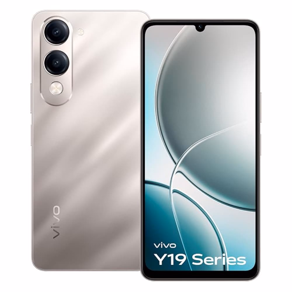 Vivo Y19e Mobile Phone 4GB RAM 64GB Titanium Silver