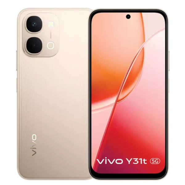 Vivo Y31T 5G 128GB 6GB RAM Golden Mist Smartphone