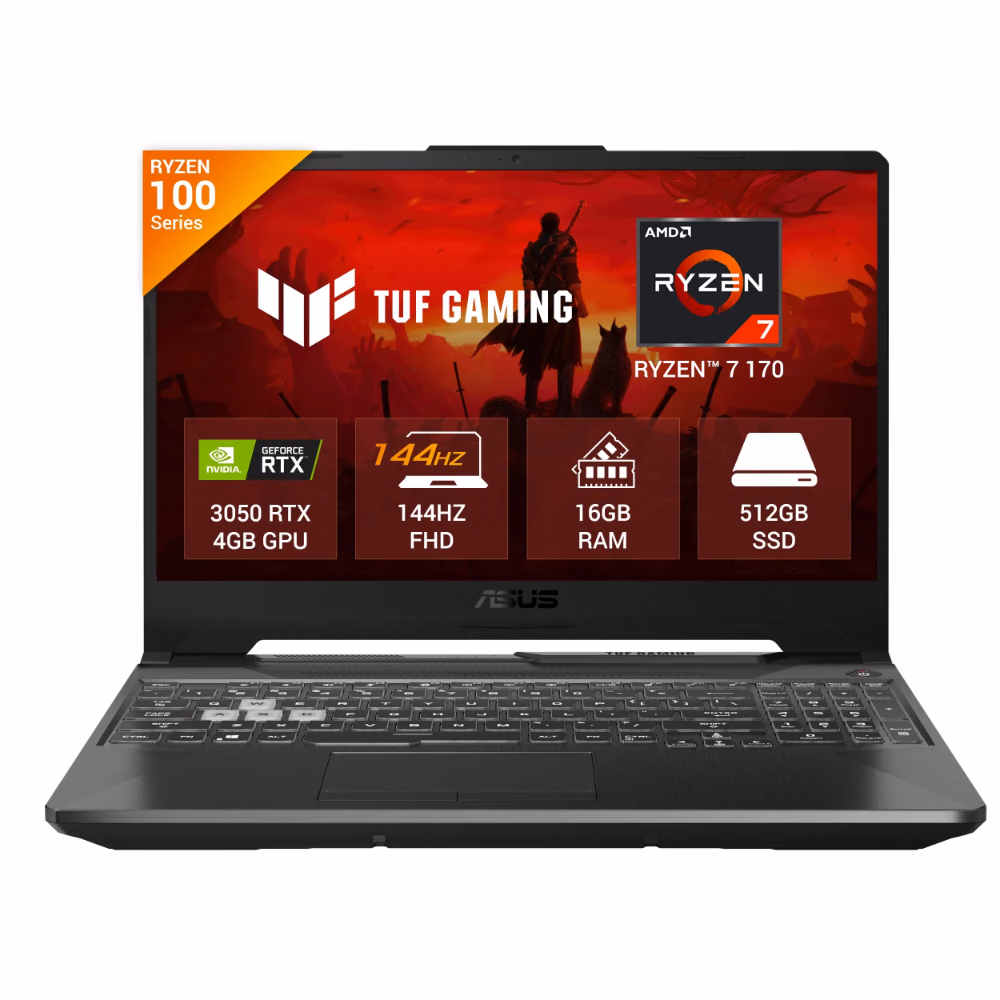 Asus TUF Gaming A15 15.6-Inch Ryzen 7 Laptop 16GB RAM