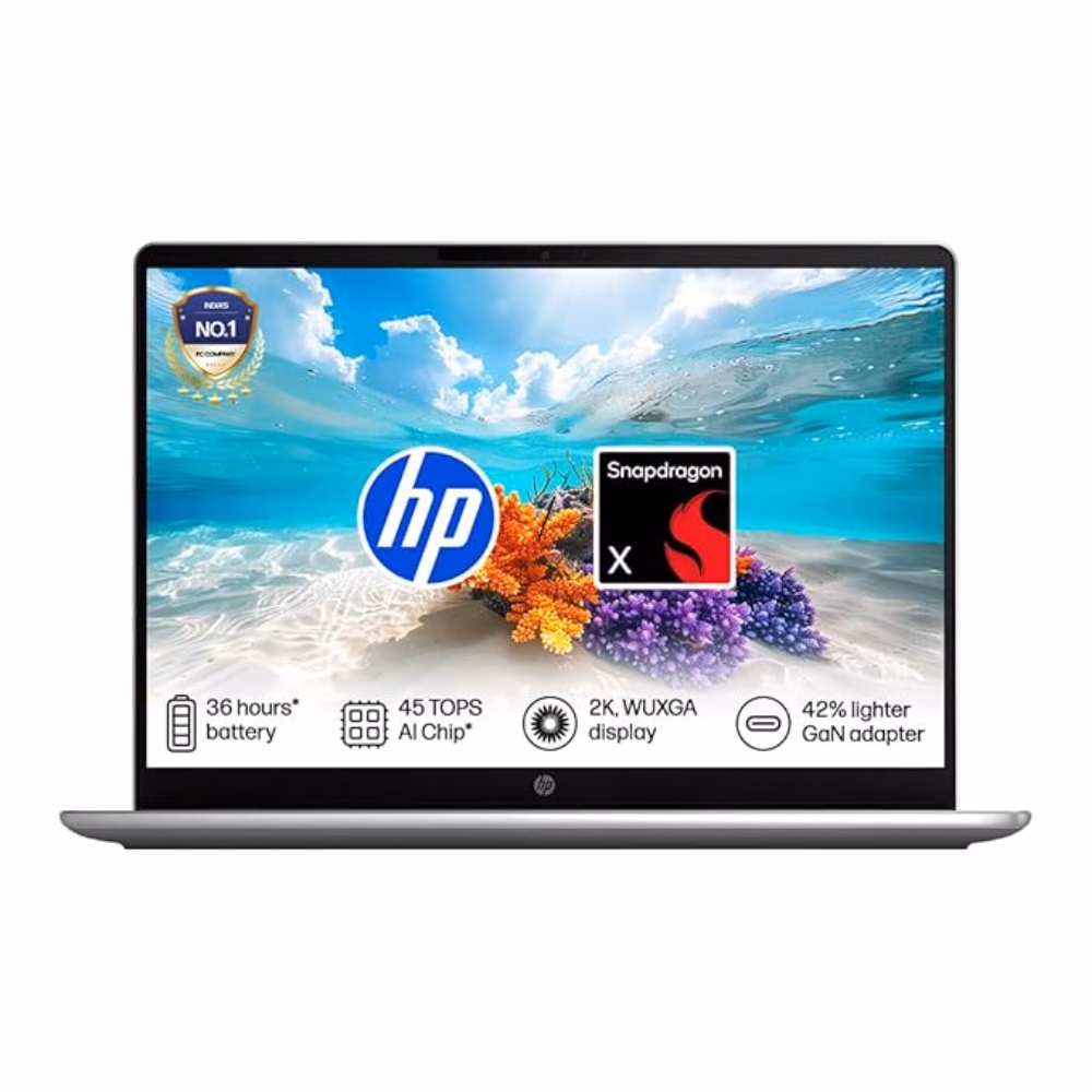 HP OmniBook 3 14" Laptop Snapdragon X1, 16GB RAM, 512GB SSD