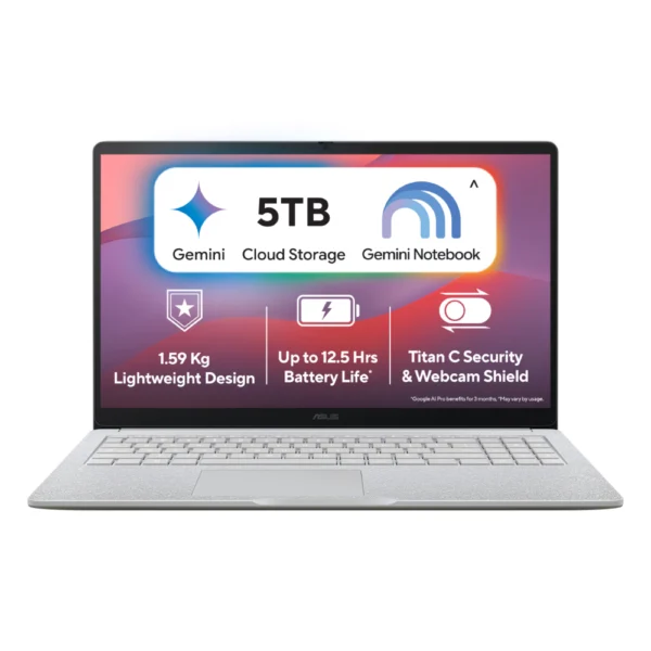 Asus Chromebook 15 CX1505CTA-S70293 Laptop 15.6 inch