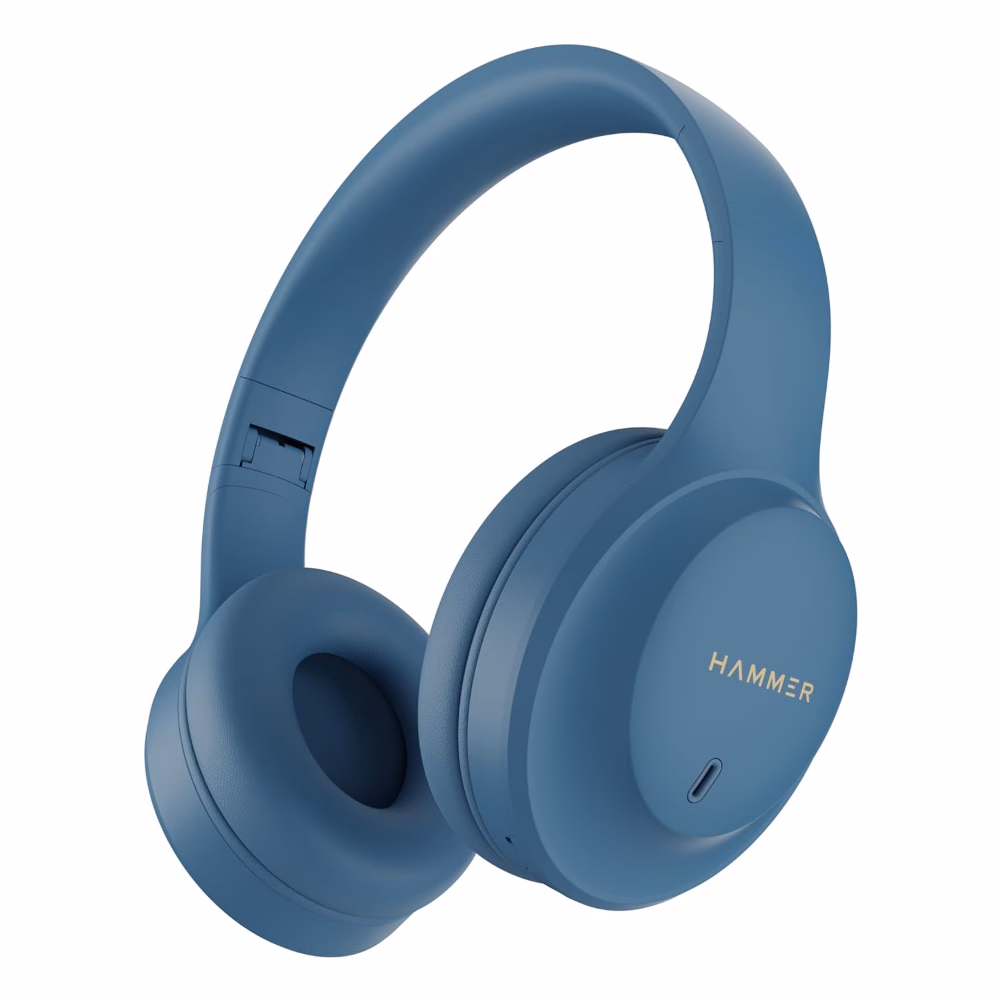 Hammer ENC Vibe Bluetooth Headphone Blue