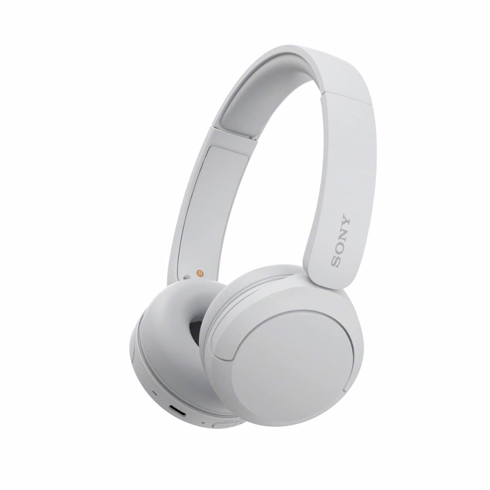 Sony WH-CH520 Wireless On-Ear Bluetooth Headphones White