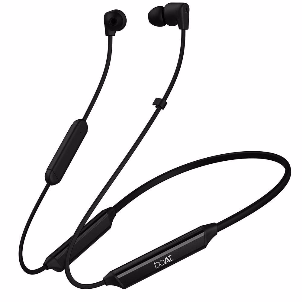 boAt Rockerz Trinity Wireless Bluetooth Neckband Earphones Black