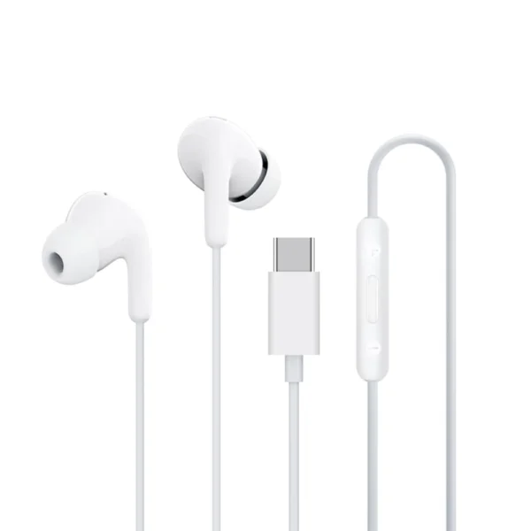 Xiaomi White Type-C Earphones with 12.4mm Driver