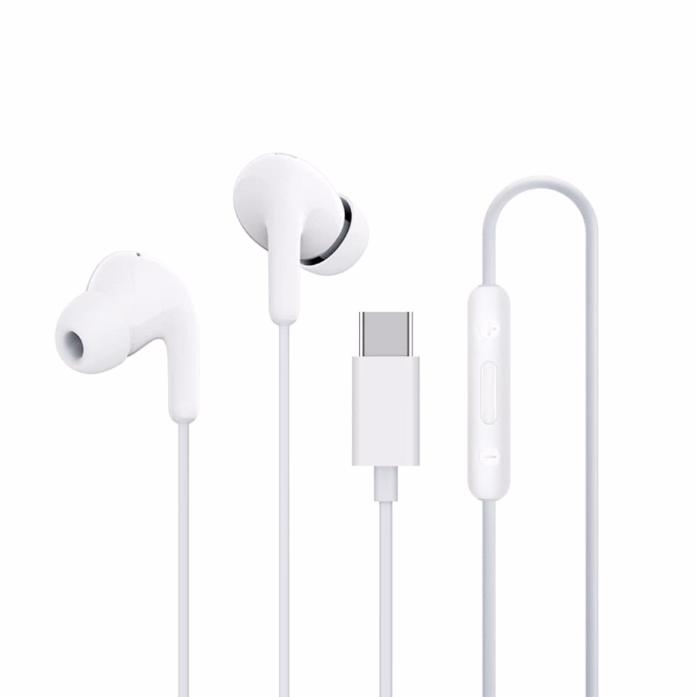 Xiaomi White Type-C Earphones with 12.4mm Driver