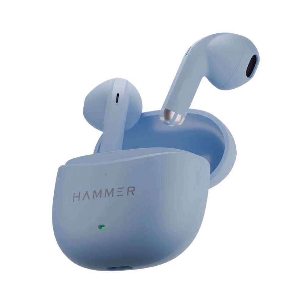 Hammer TWS Ultra Pods Earbuds Blue with 50H Playtime