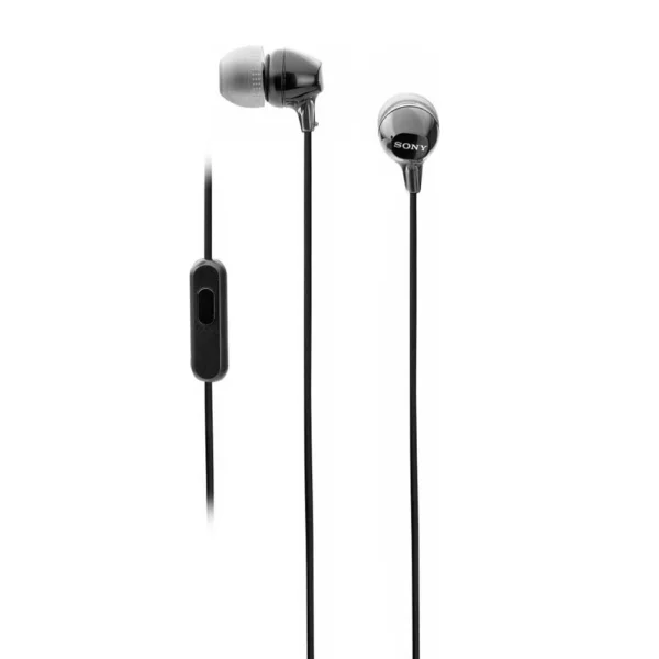 Sony MDR-EX14AP Wired Earphones with Mic Black