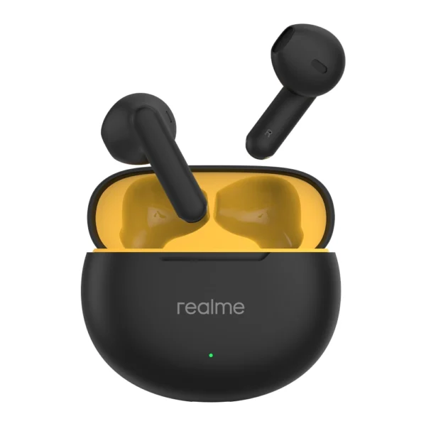 realme Buds T01 Wireless Earbuds AI ENC 28H Battery Black