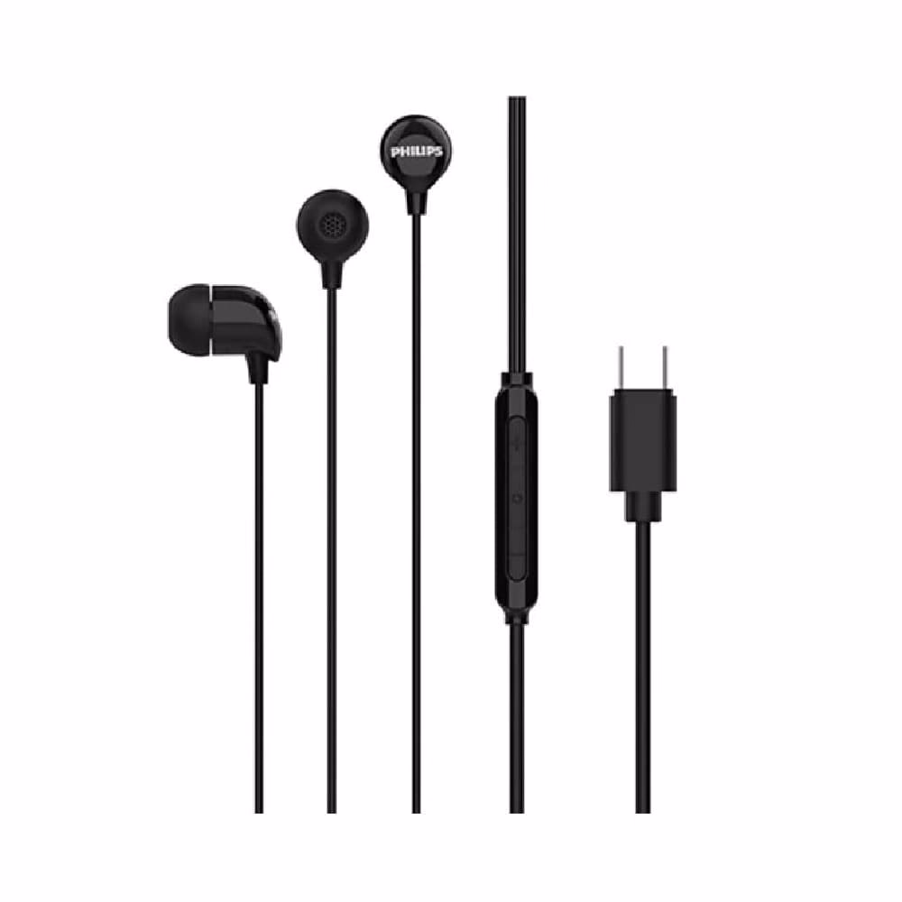 Philips AA2146 USB Type C Earphones Black