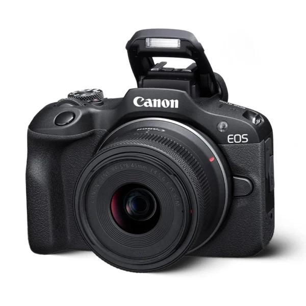 Canon Mirrorless R100 with RF-S18-45 STM Lens Black