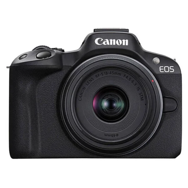 Canon EOS R50 Mirrorless Camera with 18-45mm Lens Kit