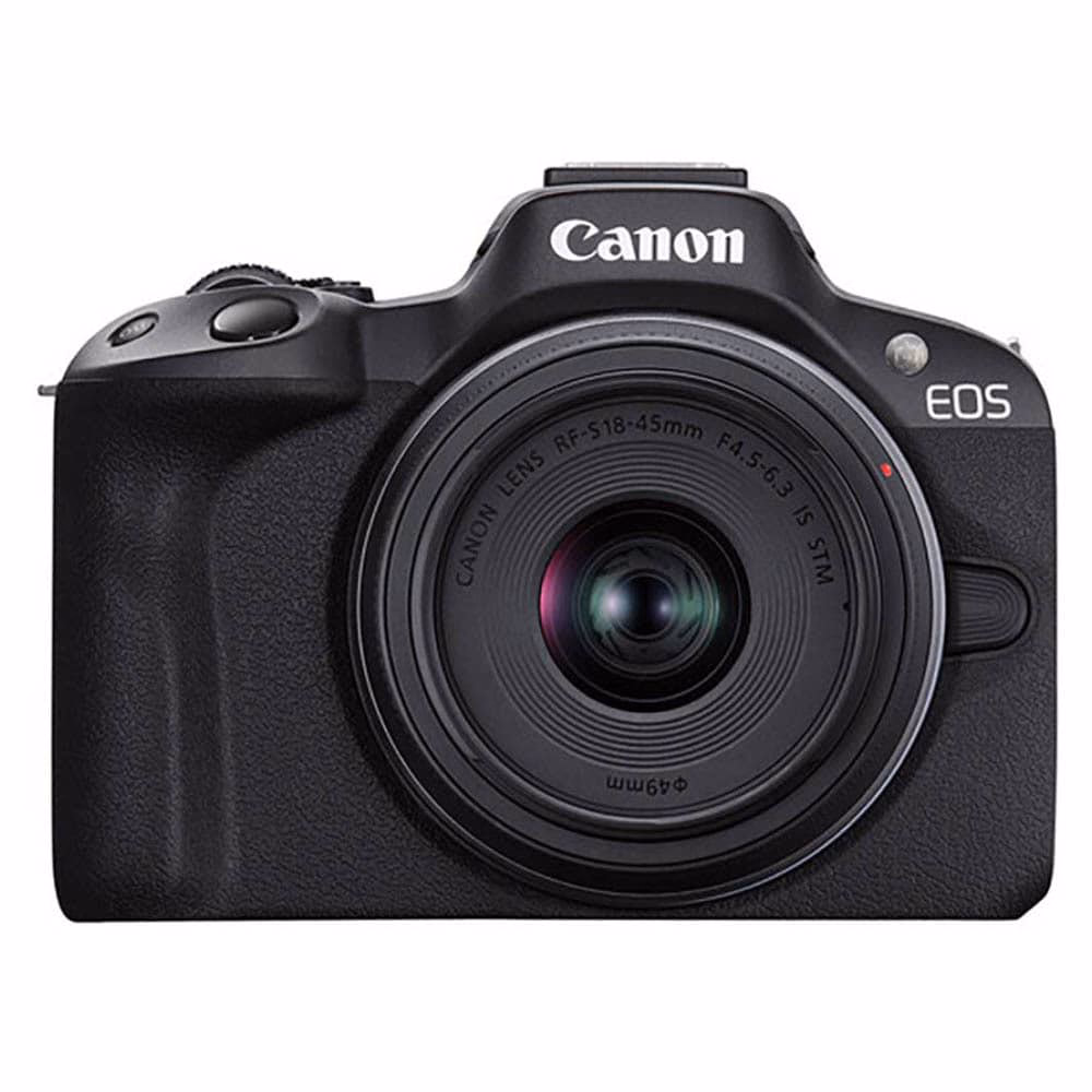 Canon EOS R50 Mirrorless Camera with 18-45mm Lens Kit