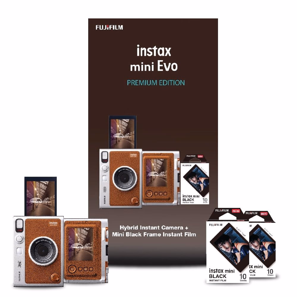 Fujifilm Mini Evo Premium Edition Brown Box Camera