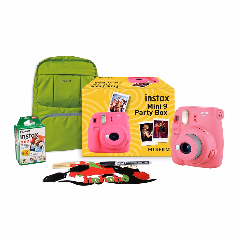 Fujifilm Instax Mini 9 Flamingo Pink Instant Camera