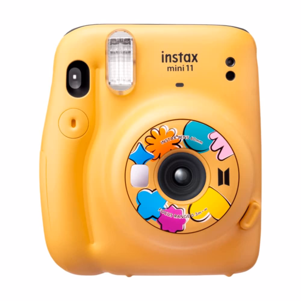 Fujifilm Instax Mini 11 BTS Butter Instant Camera Yellow